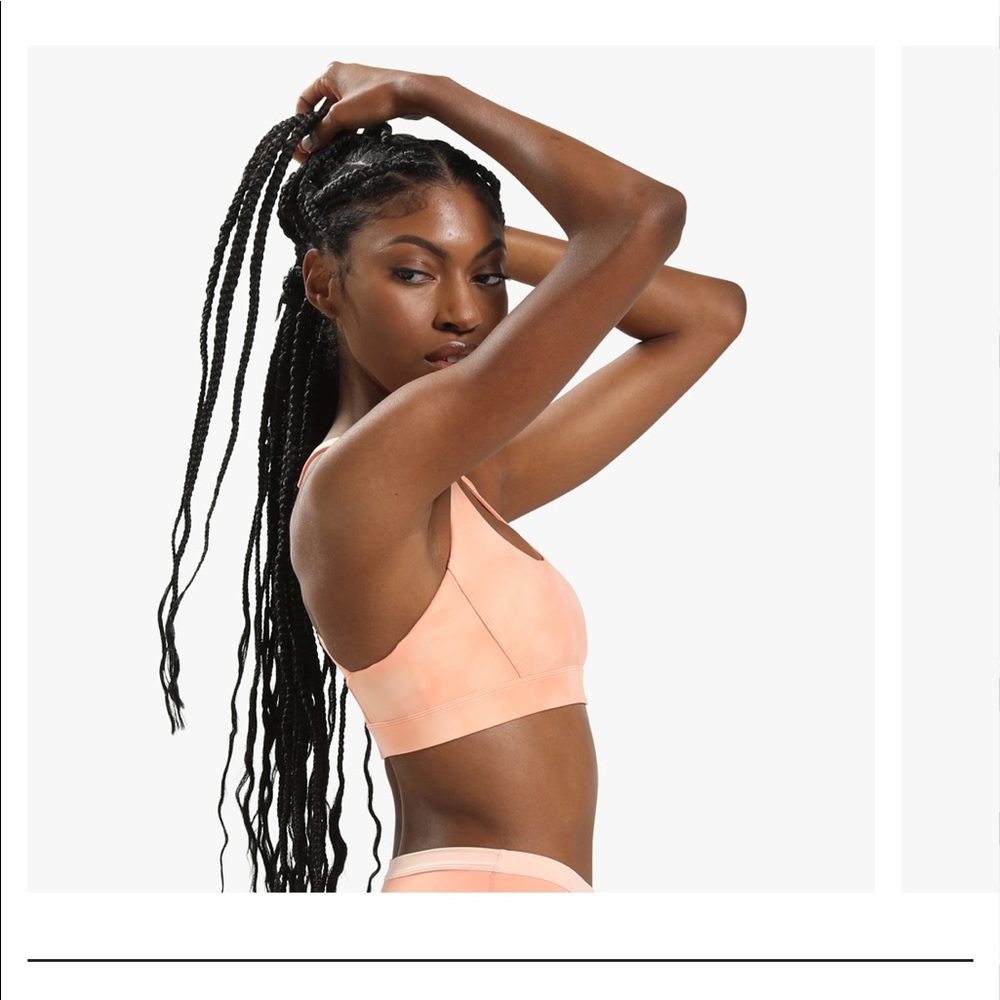 Stori intro bra - tie dye coral
